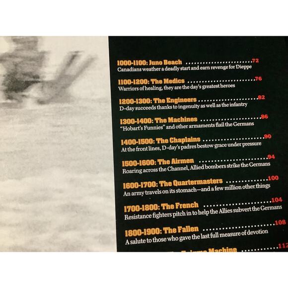 TIME D-Day: 24 Hours That Saved The World w/ Introduction by Tom Hanks N - Picture 6 of 7